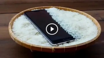 هل الأرز فعلاً يصلح الهواتف المتضررة بالماء؟